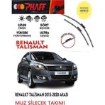 Phaff Renault Talisman Silgeç Sileceği Takımı 2015 Model Araca Özel Aparat