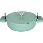 Phantom Kapaklı Yapışmaz Sote Tavası 28 cm Forest Green