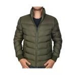 Phantom Puffer Dik Yaka Erkek Şişme Mont - Haki