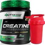 Pharma Nutrition Kreatin Monohidrat ( Creatine ) 500 gr 100 Servis Micronized Creatine Monohydrate Mikronize Shaker Hediyeli - Aromasız