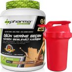 Pharma Nutrition Proteinli Öğün Tozu Öğün Yerine Geçen Besleyici Shake Çikolata Bisküvi Aromalı 20 Servis 1000 gr Shaker Hediyeli - Çikolata - Kurabiye