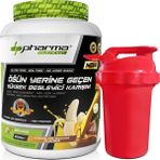 Pharma Nutrition Proteinli Öğün Tozu Öğün Yerine Geçen Besleyici Shake Çikolata Muz Aromalı 20 Servis 1000 gr Shaker Hediyeli - Çikolata - Muz