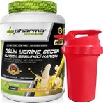 Pharma Nutrition Proteinli Öğün Tozu Öğün Yerine Geçen Besleyici Shake Muz Aromalı 20 Servis 1000 gr Shaker Hediyeli