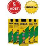 Pharmax Aminosol Kedi Köpek Kuş Vitamin ve Aminoasit Solüsyonu 150 Ml*5 (5 Adet)