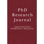 PhD Research Journal – Burgundy Hardcover