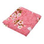 PHENOFICE 2 Furoshiki Bento Çantası Pamuklu Bandana Japon Ambalaj Kağıdı İstifleme Yapağı Küçük Mendil Japon Tarzı Bandana Tenugui Japon Sarma Bezi Dekorasyon Vatka Bükülmüş İplik Pembe