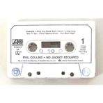 Phil Collins No Jacket Required Kaset (Kartonet Yoktur, Dönem Baskı Sadece Kasettir)