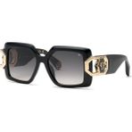 Philipp Plein Phılıpp Pleın SPP159 0700 52 Kadın Güneş Gözlüğü - Siyah - Altın