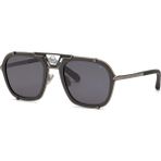 Philipp Plein SPP010M 0584 55 Erkek Güneş Gözlüğü - Gri