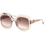 Philipp Plein SPP065S5507T1 55 Kadın Güneş Gözlüğü - Bej