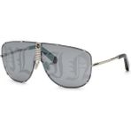 Philipp Plein SPP075M 579L 69 Erkek Güneş Gözlüğü - Gümüş