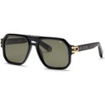 Philipp Plein SPP148M 0700 57 Erkek Güneş Gözlüğü - siyah