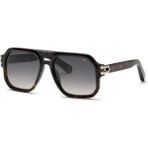 Philipp Plein SPP148M 57 0722 Erkek Güneş Gözlüğü - Leopar