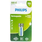 Philips 1.2V 950 Mah Ni-Mh Aaa Şarj Edilebilir Ince Kumanda Pili 2'li Paket Erpilsan Elektronik - 2 Adet