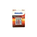 Philips 1.5 Volt LR03 4xAAA Power Alkalin İnce Kalem Pil