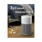 Philips 109 M2 Büyük Oda Ve Evler Için Performanslı Akıllı Telefon Kontrollü Hava Temizleyici Gece Lambası Özellikli Ve Düşük Enerji Tüketimli Alerjen Ve Koku