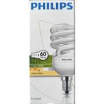 Philips 12 Watt E14 Ince Duy Sarı Işık Enerji Tasarruflu Spiralli Ampül