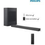 Philips 140W Yüksek Kalite Dolby Audio 2.1 Kanal-derin bas Kablosuz subwoofer'lı soundbar Ses Sistemi