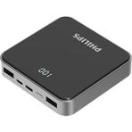 Philips 22.5W PD Portlu 10000 mAh LED Göstergeli Taşınabilir Hızlı Şarj Cihazı