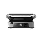 Philips 2200W 5000 Serisi Analog Tost Makinesi Döküm Plaka ile Gümüş Renkli Izgara Özelliği-HD6301/90 - Gümüş - Siyah