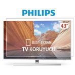 Philips 43" inç 109 Ekran tv koruyucu Ambilight 4k-8k HD Tv kırılmaz Oled Qled koruyucu