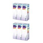 Philips 4W Ess Led Candle Mum Ampul E14 Duy Sarı Işık 6 Adet