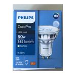 Philips 5 ADET Philips Corepro 4W=50W 345 Lümen Dim LED Ampul Sarı 3000K GU10 Duy 15.000 Saat