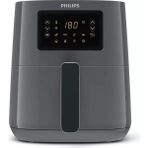 Philips 5000 Serisi 13'ü 1 Arada Pişirme Işlevi, Wi-Fili, 7 Ön Ayarlı Dokunmatik Airfryer - Uzaktan Bağlantılı - LUCİOLE BEYAZ LAMBADER HEDİYE! - Gri