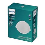 Philips 59447 Meson 9Cm 5.5W 6500K Gün Işığı Wh Gömme Led Spot