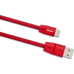 Philips 5a 100w Usba To Type-c 1.8 Metre Hızlı Şarj Ve Data Kablosu Kırmızı 2023kr5a2529c