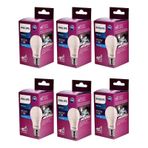 Philips 6 Lı Müthiş Tasarruflu Uzun Ömürlü 100 W Gücünde 8w Tüketim Klasik E27 Duylu Led Ampul Lamba 6 Adet