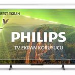 Philips 65PUS8349 TV EKRAN KORUYUCU - Philips 65" inç 4K Ambilight Kırılmaz Koruyucu Şeffaf paneli