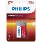 Philips 6LR61P1B / 05 9V X1 Power Alkaline Pil