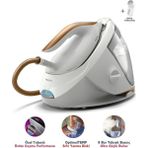 Philips 7000 Seri Buhar Kazanlı Ütü | Güçlü Buhar Teknolojisi | Optimaltemp Teknolojisi ile Sıfır Yanık Riski + Tiftik Toplayıcı - Beyaz