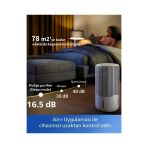 Philips 78 M2 Etkili 2'Si 1 Arada Hava Temizleyici Ve Nemlendirici Nanocloud Teknolojisiyle Hijyenik Nemlendirme Sağlayan Üst Solunum Yolu Dostu Akıllı Cihaz
