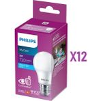 Philips 8 Watt - 60W Beyaz Işık LED Ampul E27 12'li