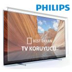Philips 85" İnç 214 Ekran Tv Ekran Koruyucu Qled Ambilight Miniled Oled Uyumlu