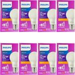 Philips 8W (60W) 2700K (Sarı Işık) E27 Duylu Klasik Led Ampul (8 Adet)