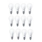 Philips 8W (60W) Led Ampul Beyaz 6500K -12 Adet Tasarruflu Lamba