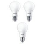 Philips (8W) 60W Led Ampul Beyaz 6500K E27 (3 Adet) Tasarruflu Led Lamba