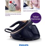 Philips 9000 Seri Taban Kameralı Premium Buhar Kazanlı Ütü | Ütülediğiniz Kumaşı Bilen Tek Ütü | 750 g'a Varan Şok Buhar | Onerous Mutfak Tartısı Hediye - Altın
