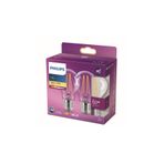 Philips A60 Led Classic 60W E27 Non-Dim 2'li Ampul - 2700K - Sarı Işık