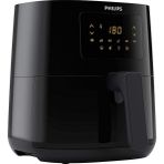 Philips Airfryer Essential Sıcak Hava Fritözü , Rapid Air ,yağsız, 0.8 Kg, 4.1 L Kapasite ,1400 W, Siyah
