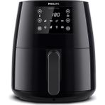 Philips Airfryer L 4.1 Litre 1550 W Yeni Nesil Sıcak Hava Fritözü, Siyah