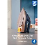 Philips Akıllı Otomatik Buhar Kumaşa Göre Isı Ayarlayan Azur Buharlı Ütü - 3000Watt - Özel Seri