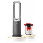 Philips AMF870/15 3'ü 1 Arada Hava Temizleyici, Fan ve Isıtıcı (Philips FYM860/30 Nano Koruma Filtre Hediyeli) - Antrasit