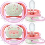 Philips Avent 18+ Ay Ultra Air Emzik Pembe