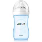 Philips Avent 260 ml Mavi Natural PP Biberon Yumuşak Emzik ile Doğal Beslenme Sağlar