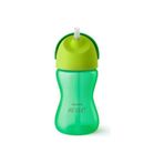 Philips Avent Desenli 300 ml Erkek Yeşil Pipetli Bardak