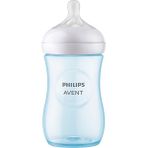 Philips Avent Doğal Tepkili Pp Mavi Biberon 260ML 3-6 Ay (5 Adet)